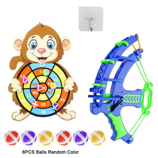 Child Educational Games Dart Board Baby Toy Stickey Ball - BabyHaven