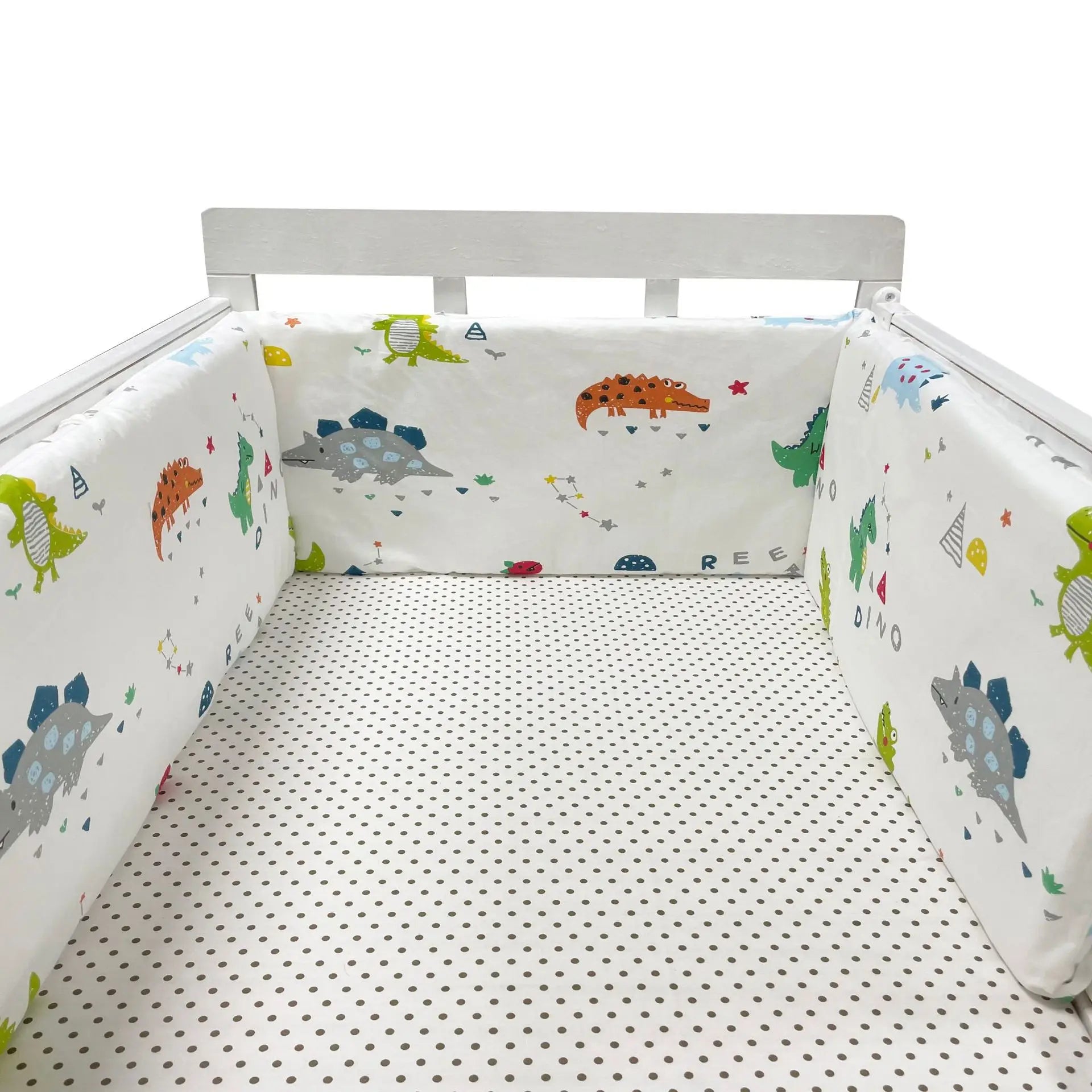 Baby Bumper Chichonera Cot Protector Infant Cotton Braid - BabyHaven