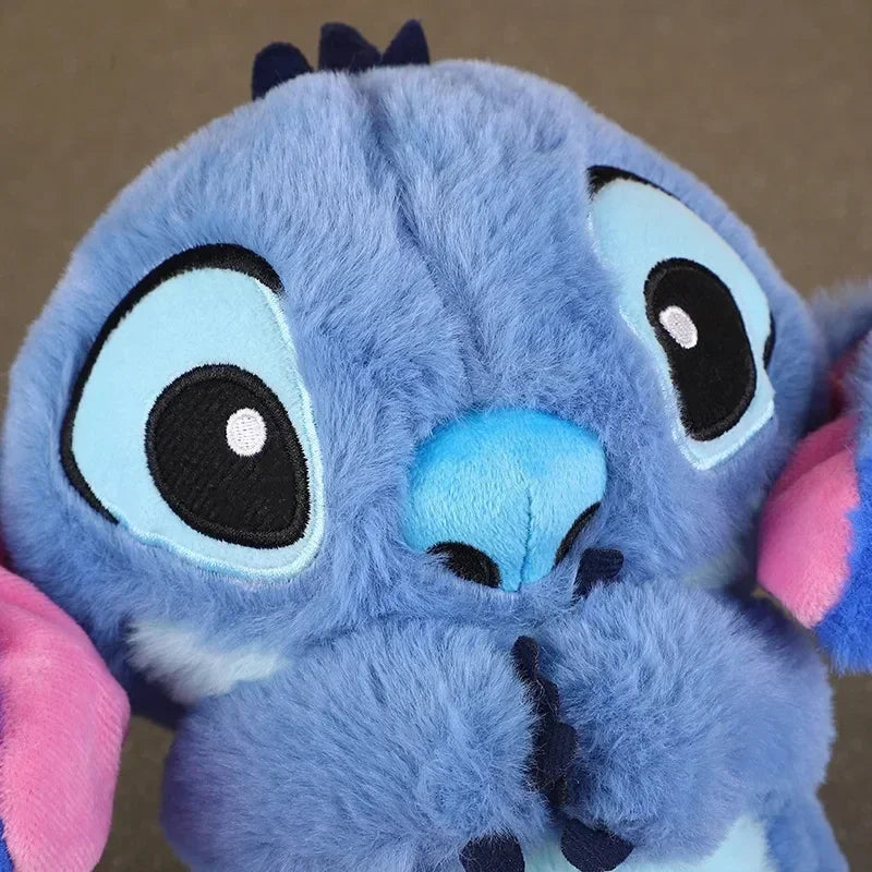 Kawaii Stitch Plush Doll Baby Sleeping Companion Sound Soothing