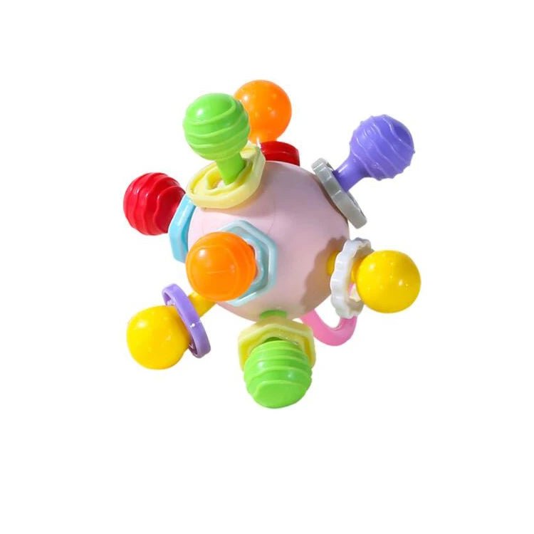 Montessori Toy Rubber Textured Multi Tactile Touch Balls - BabyHaven
