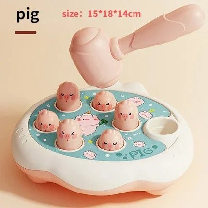 Cartoon Whac - A - Mole Montessori Baby Toy Educational Game - BabyHaven