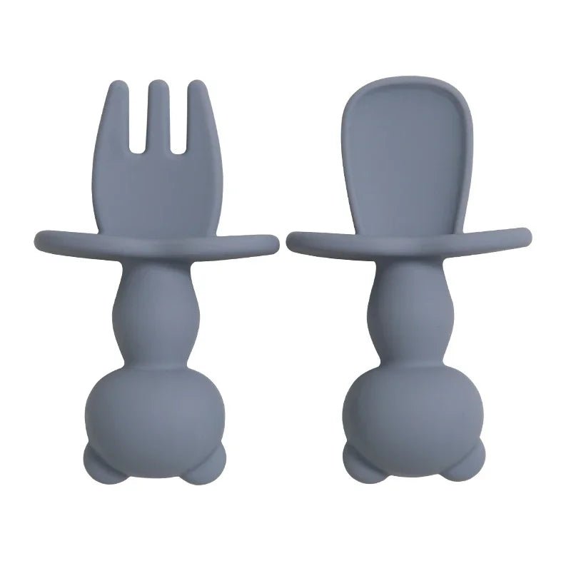 Food Grade Infant Soft Silicone Feeding Tableware Set for Kids - BabyHaven