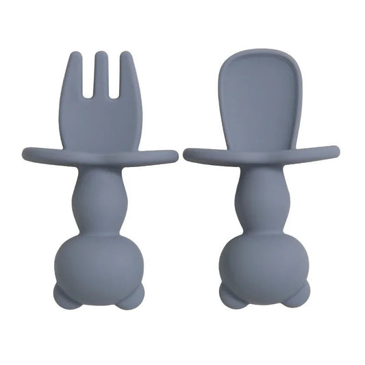 Food Grade Infant Soft Silicone Feeding Tableware Set for Kids - BabyHaven