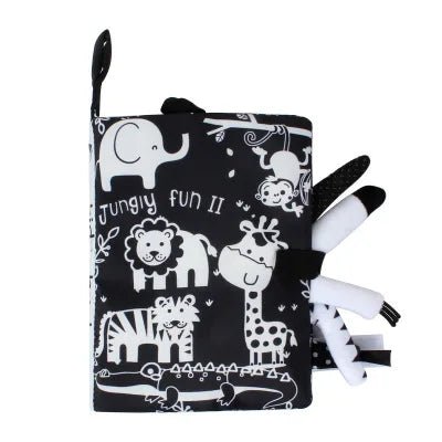 Quiet Book for Toddler Animal Cognitive Fabric Activity - BabyHaven