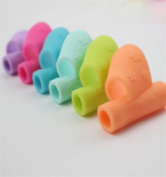 1 - 3PCS Children Learn To Hold A Pen And Write Posture Correction Writing Trainer Learning For Kids Montessori Calligraphy Tools - BabyHaven