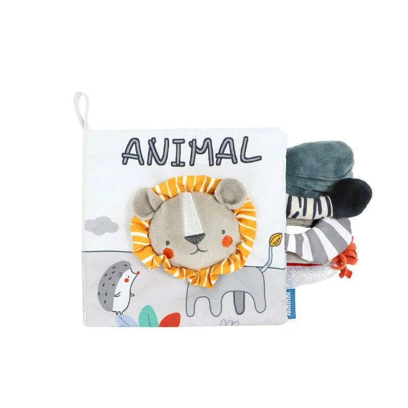 Quiet Book for Toddler Animal Cognitive Fabric Activity - BabyHaven