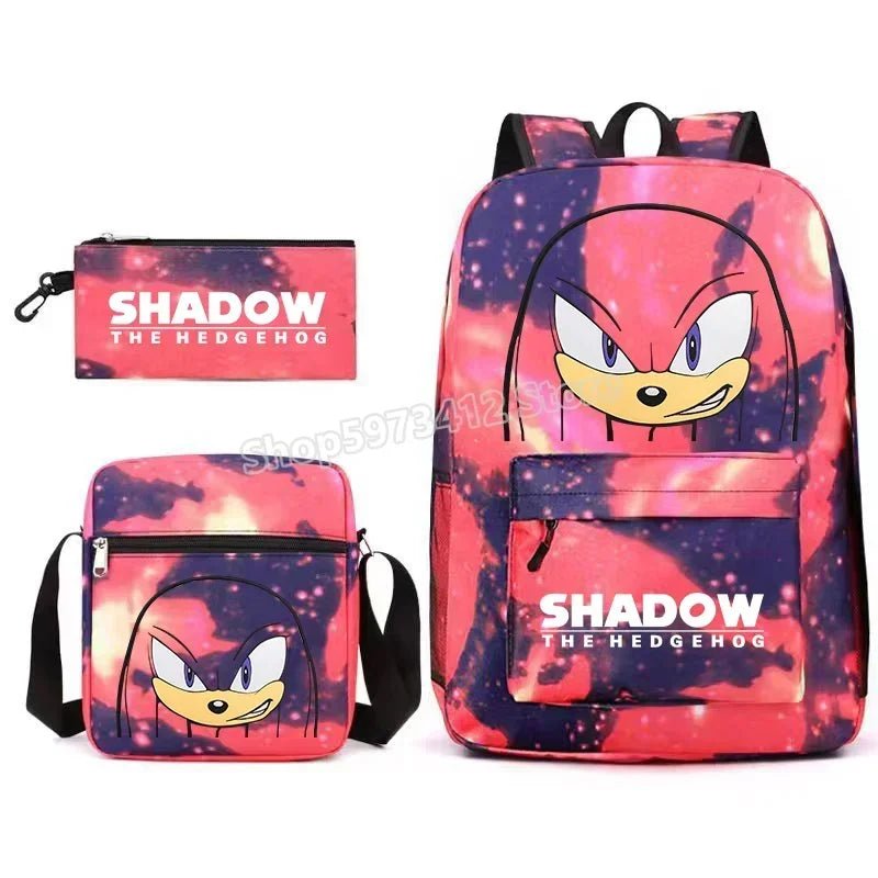 Sonics Backpack Lovely Student Schoolbag Large Capacity Knapsacks - BabyHaven