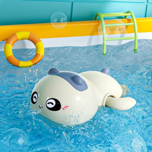 Baby Bath Toys Kids Swimming Clockwork Dolls Play Water Fun - BabyHaven