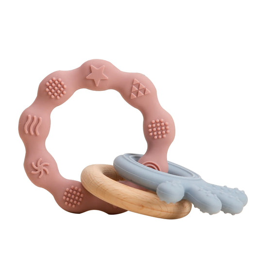 1PC Silicone Teether Koala Elephant Rattles BPA Free Toys - BabyHaven