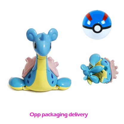 Figure Pokemon Pokeball Transform Pikachu Charizard Toy