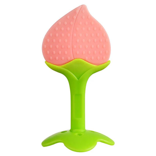 Baby Silicone Training Toothbrush BPA Free Banana Shape Safe Toddle Teether Chew Toys Teething Ring Gift Infant Baby Chewing - BabyHaven