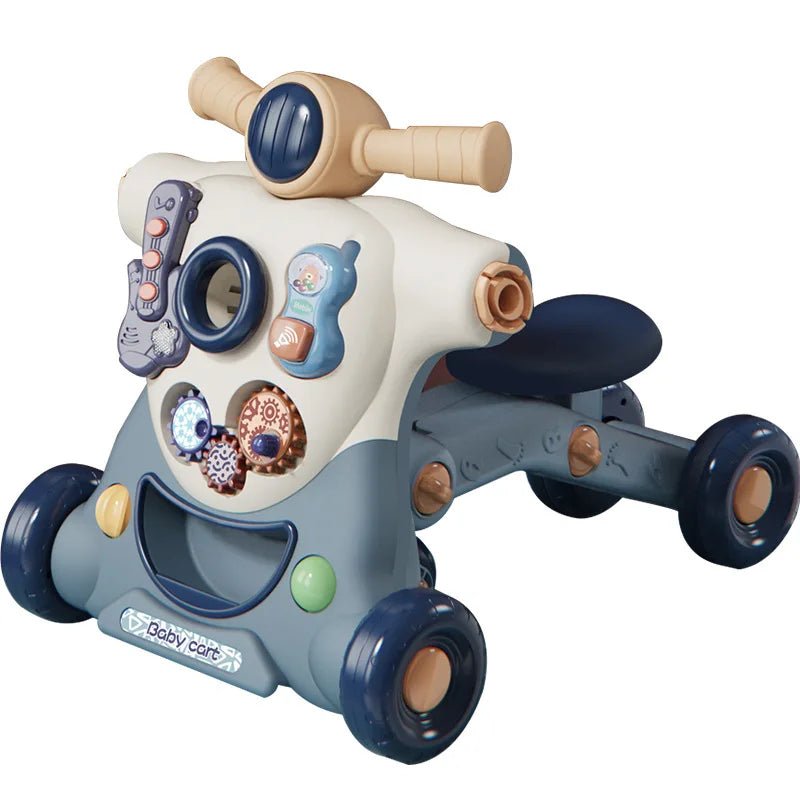 LazyChild Baby Walker Trolley Multi - Function Three - In - One - BabyHaven