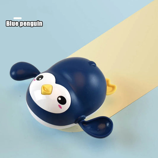 Baby Bath Toys Kids Swimming Clockwork Dolls Play Water Fun