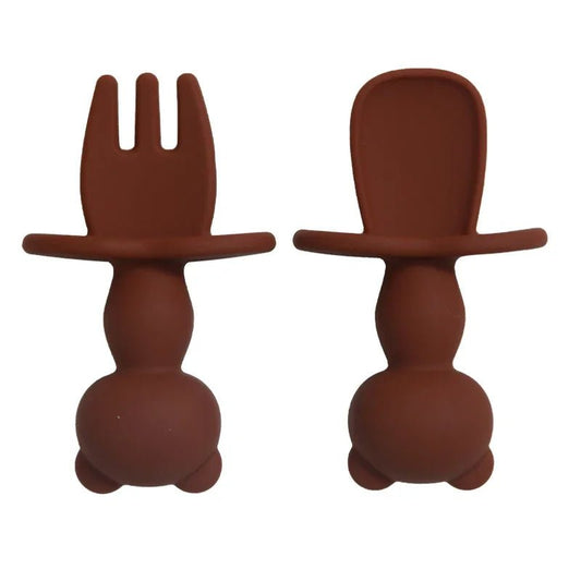 Food Grade Infant Soft Silicone Feeding Tableware Set for Kids - BabyHaven