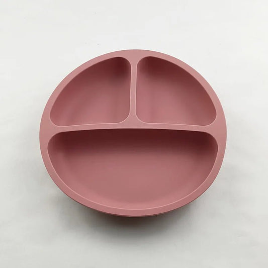 Baby Safe Silicone Dining Plate Suction Cartoon Bowl - BabyHaven
