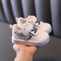 Spring And Autumn Learning Walking Casual Dad Shoes White