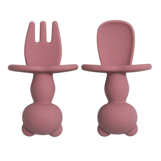Food Grade Infant Soft Silicone Feeding Tableware Set for Kids - BabyHaven