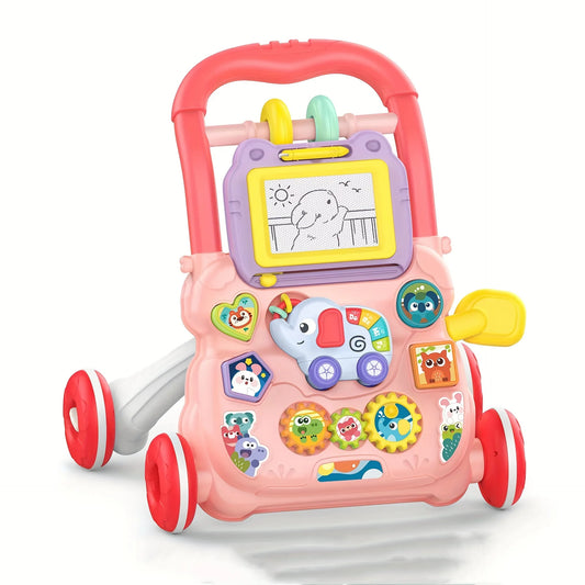 Baby Walker 2 - in - 1 For Interactive Learning And Fun - BabyHaven