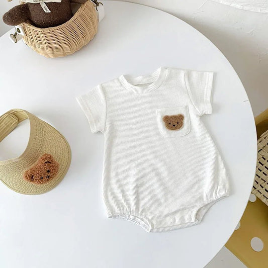 Summer Baby Clothing Set Solid Tee And Shorts 2 Pcs Boys Outfit - BabyHaven