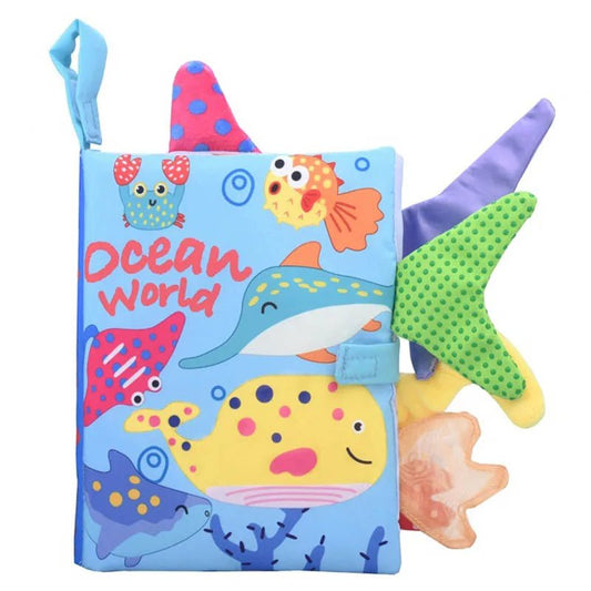 Quiet Book for Toddler Animal Cognitive Fabric Activity - BabyHaven