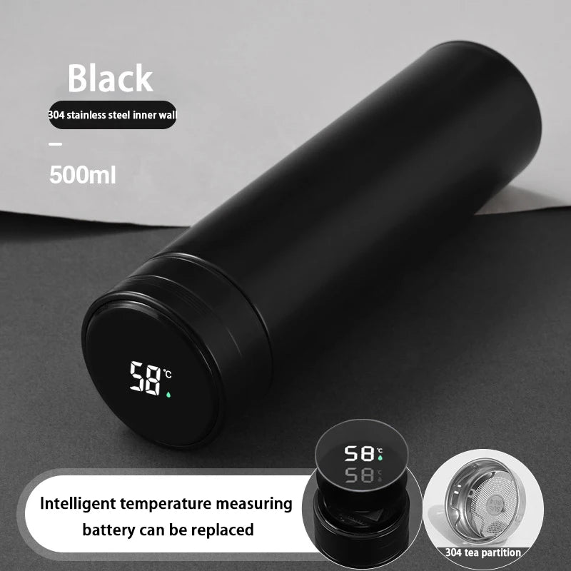 Smart Digital Water Bottle Keeps Cold And Heat Thermos - BabyHaven