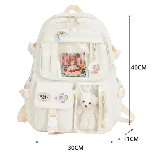 Children's schoolbag with anti-slip design, unisex style, and comfortable fit, featuring durable EVA material for school essentials.