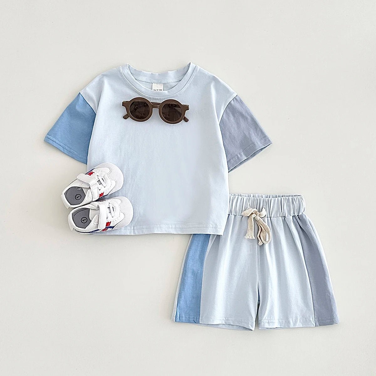 Newborn Baby Boy Set Summer Children Clothes T-Shirt Pant 2Pcs - BabyHaven