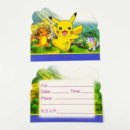 Pokemon Birthday Party Decoration Pikachu Lightning Balloon Set - BabyHaven