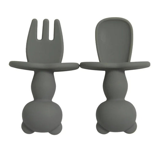 Food Grade Infant Soft Silicone Feeding Tableware Set for Kids - BabyHaven
