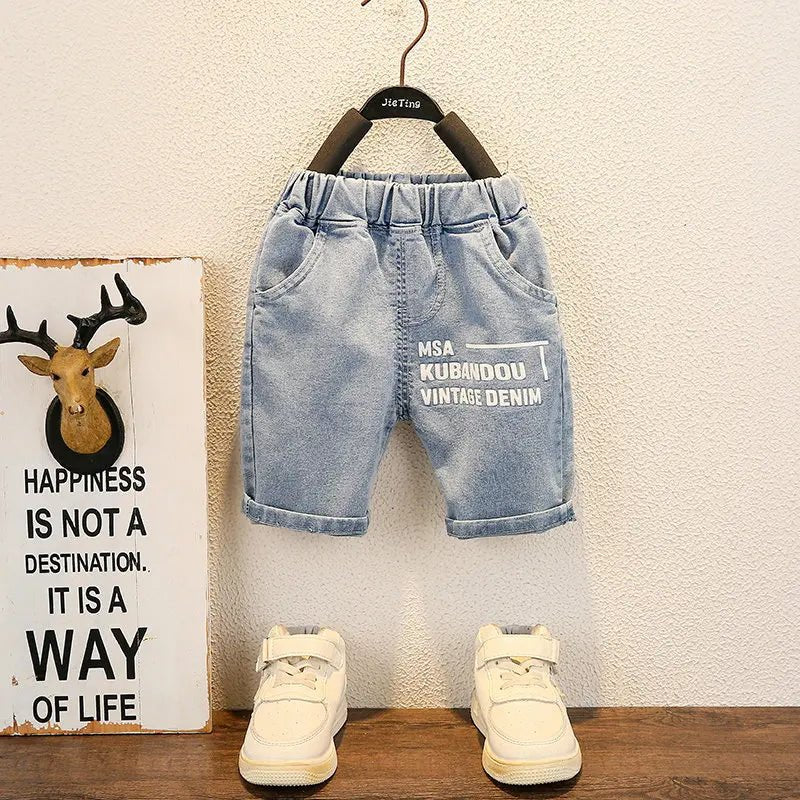 New Summer Baby Boy Clothing Set Short Sleeve T-Shirt and Pants 2 Pcs Sport Outfit for Infants - BabyHaven