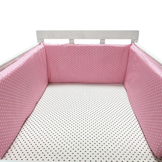 Baby Bumper Chichonera Cot Protector Infant Cotton Braid - BabyHaven
