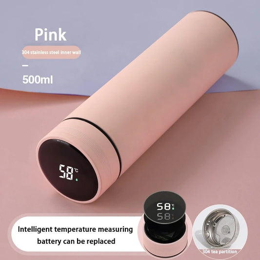 Smart Digital Water Bottle Keeps Cold And Heat Thermos - BabyHaven