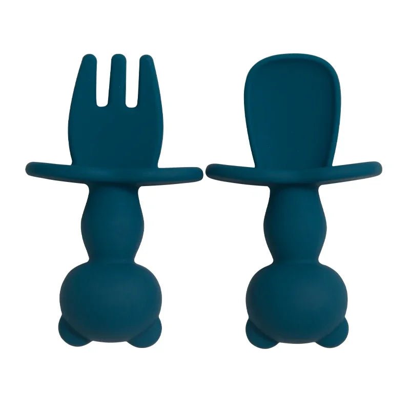 Food Grade Infant Soft Silicone Feeding Tableware Set for Kids - BabyHaven