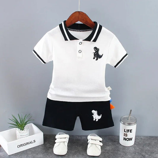 Summer Outfits for Baby Boys Dinosaur Sets - BabyHaven
