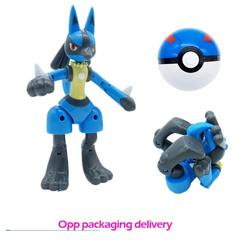 Figure Pokemon Pokeball Transform Pikachu Charizard Toy - BabyHaven
