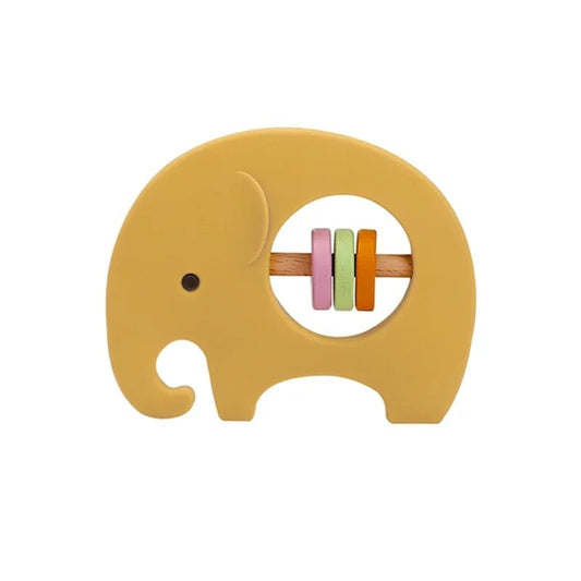 1PC Silicone Teether Koala Elephant Rattles BPA Free Toys - BabyHaven