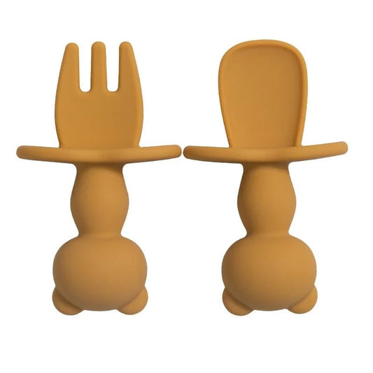 Food Grade Infant Soft Silicone Feeding Tableware Set for Kids - BabyHaven