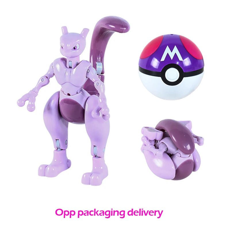 Figure Pokemon Pokeball Transform Pikachu Charizard Toy - BabyHaven