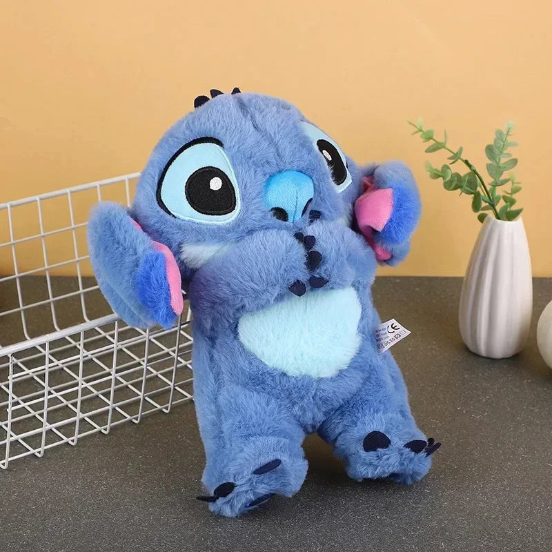 Kawaii Stitch Plush Doll Baby Sleeping Companion Sound Soothing