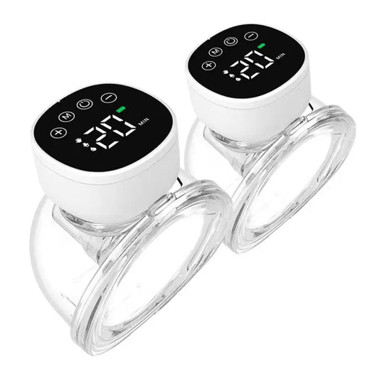 New Upgrades Wearable Breast Pump Electric BPA - free Collector - BabyHaven