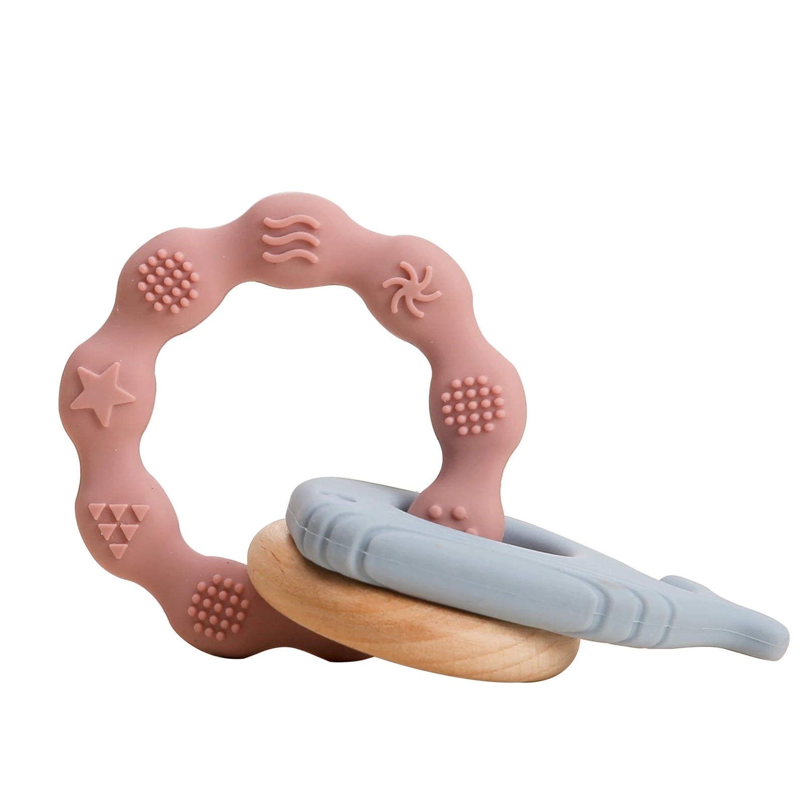 1PC Silicone Teether Koala Elephant Rattles BPA Free Toys - BabyHaven