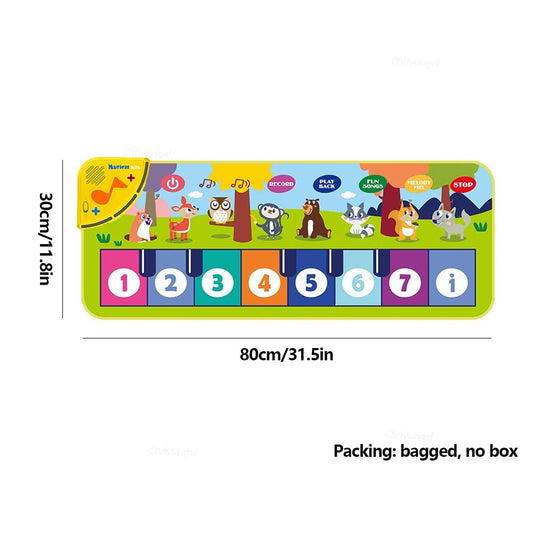 Piano Mat For Kids Toddlers Dance Mat Baby Fitness Gift - BabyHaven