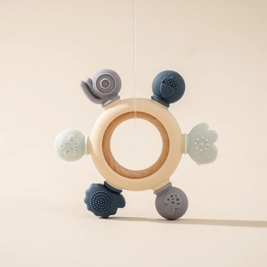 1PC Silicone Teether Koala Elephant Rattles BPA Free Toys - BabyHaven