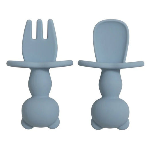 Food Grade Infant Soft Silicone Feeding Tableware Set for Kids - BabyHaven