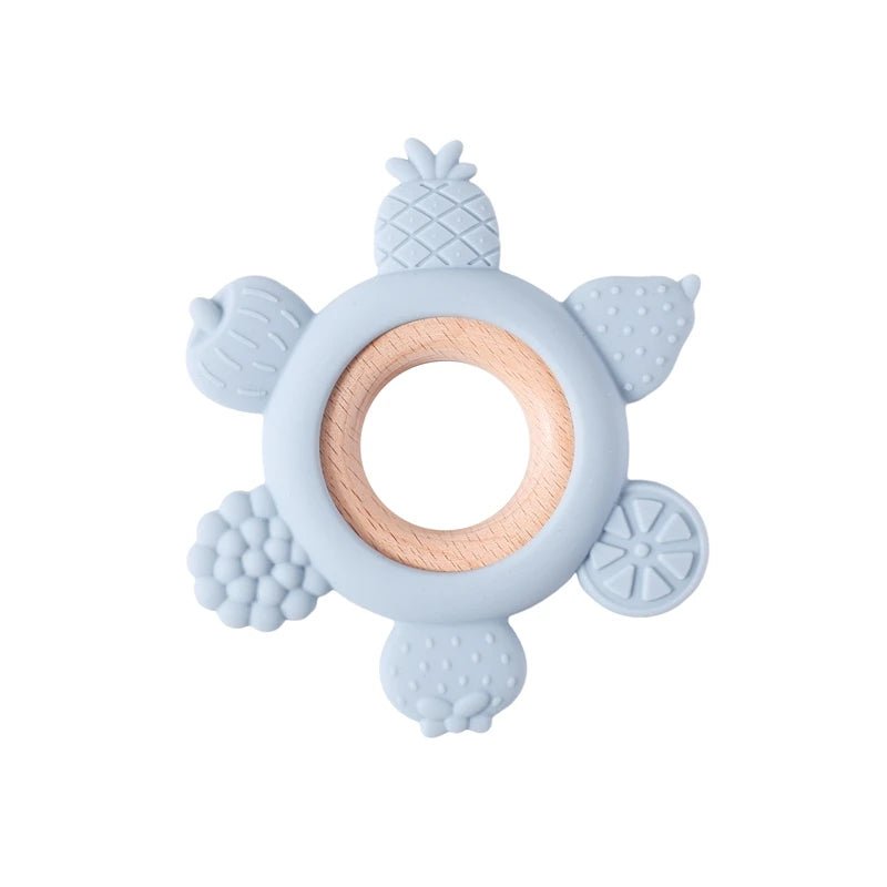 1pc Silicone Teether Food Grade Baby 0 - 12 Toys for Toddlers - BabyHaven