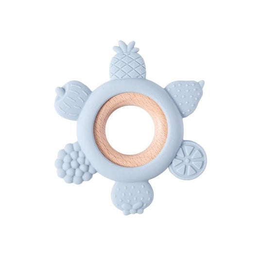 1pc Silicone Teether Food Grade Baby 0 - 12 Toys for Toddlers - BabyHaven