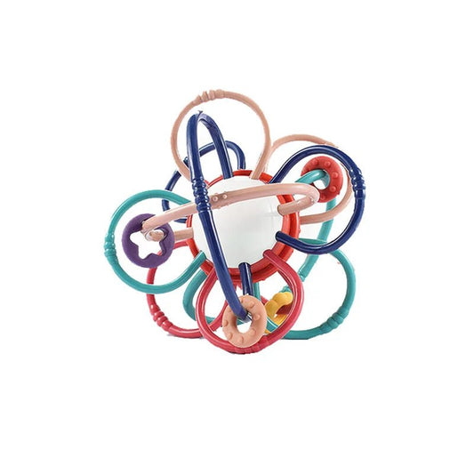 Montessori Toy Rubber Textured Multi Tactile Touch Balls - BabyHaven