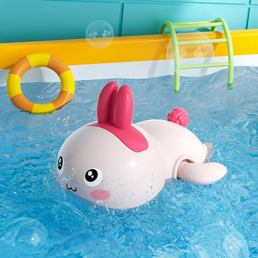 Baby Bath Toys Kids Swimming Clockwork Dolls Play Water Fun - BabyHaven