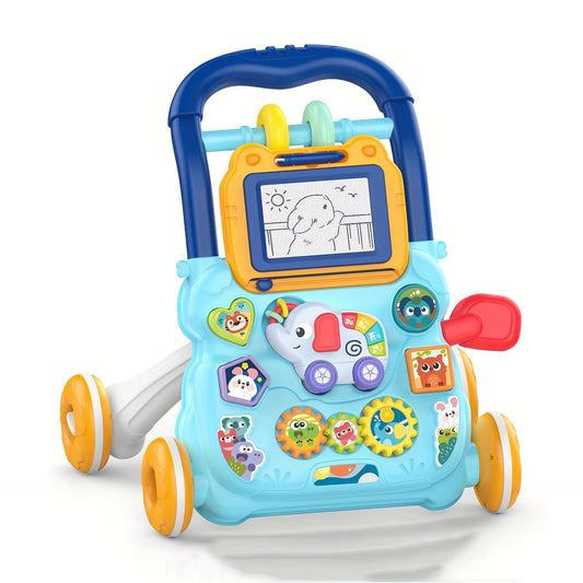 Baby Walker 2 - in - 1 For Interactive Learning And Fun - BabyHaven