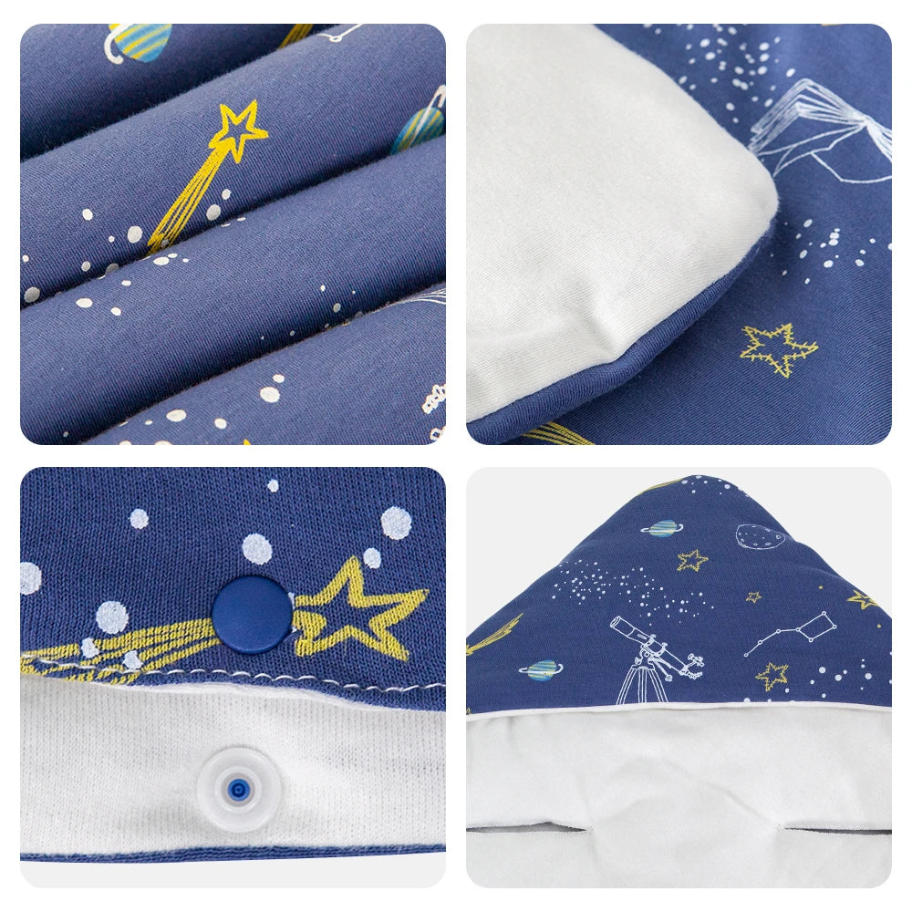 Baby Wrap Blanket For The Newborn With Windproof Hooded In A Infant Car Seat Winter Warm Envelope For Discharge 0-12 Months